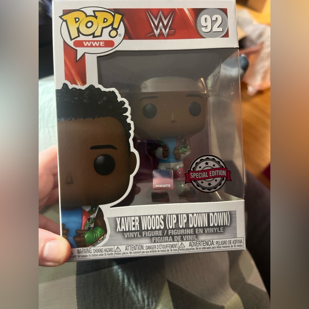 Funko Pop WWE Special Edition Xavier Woods (Ip Up Down Down)